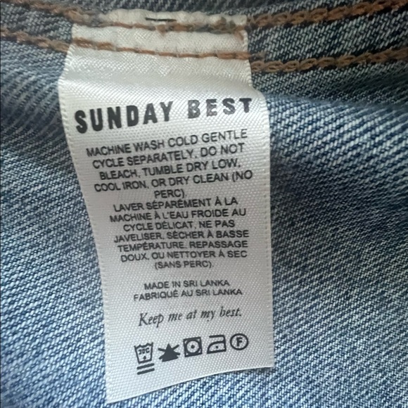 XS Sunday best Jean jacket - Picture 3 of 5